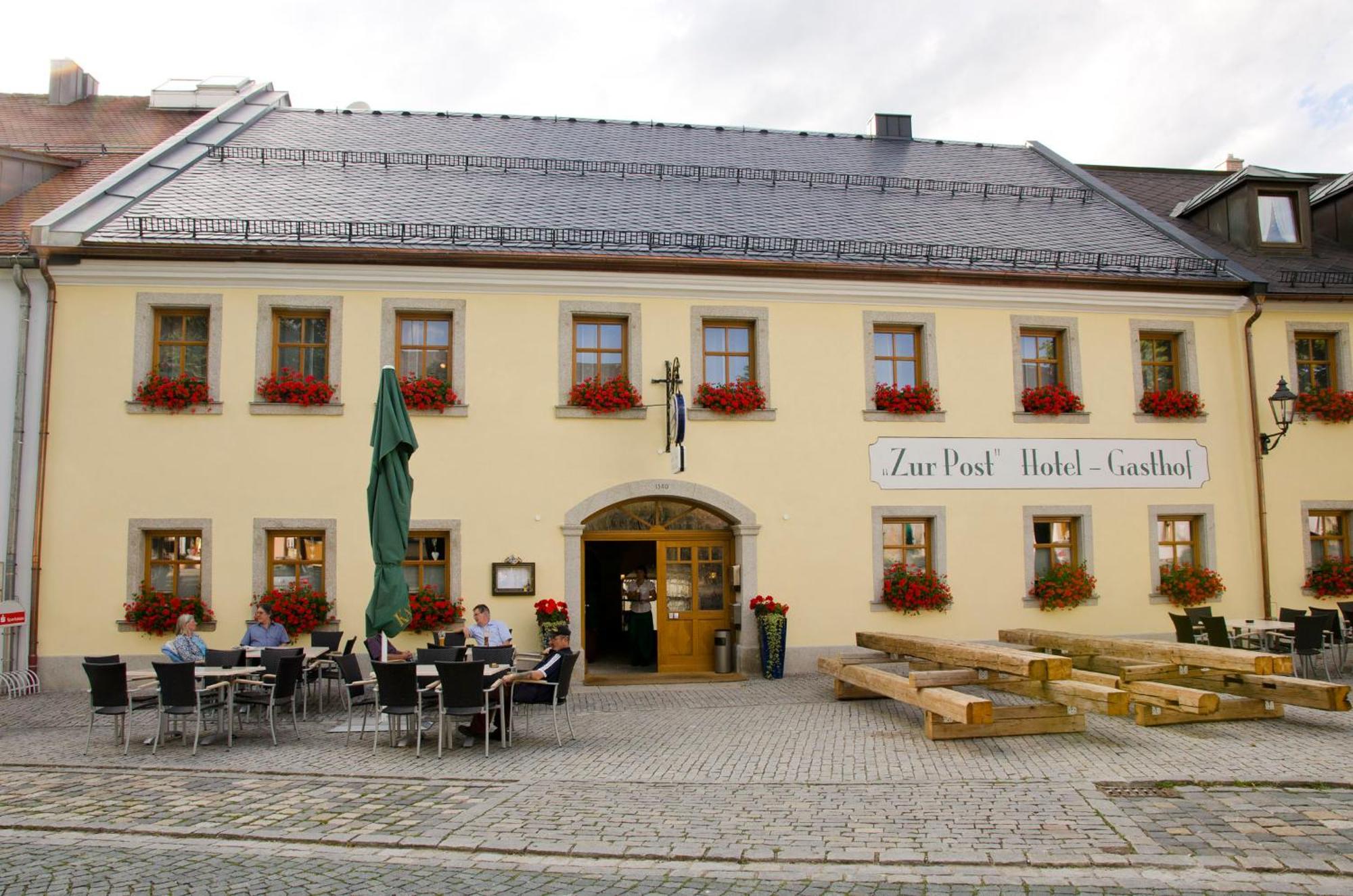 Hotel Gasthof Zur Post Bärnau Exterior foto